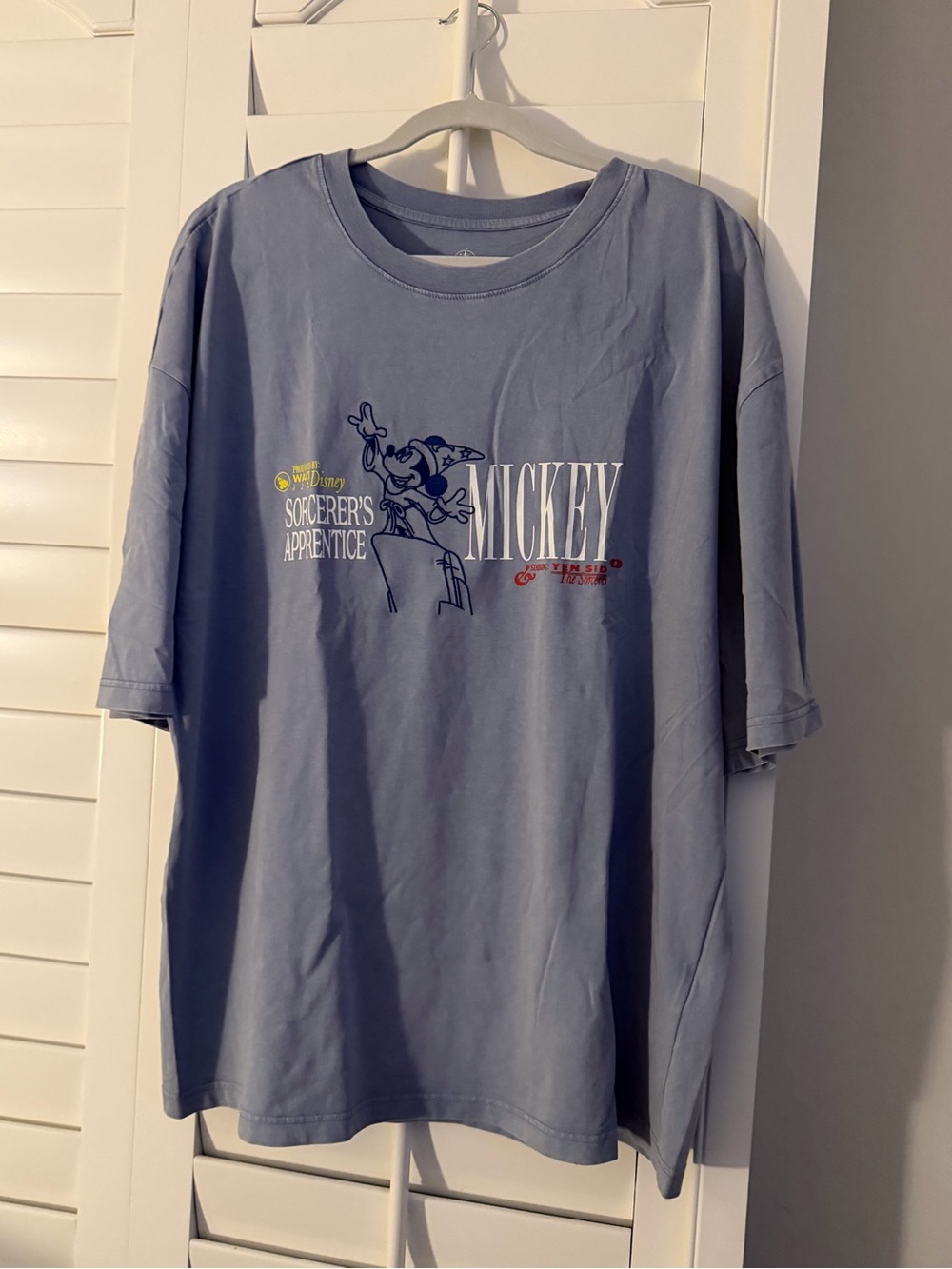 Disney Mickey Sorcerer Graphic Tee - Light Blue